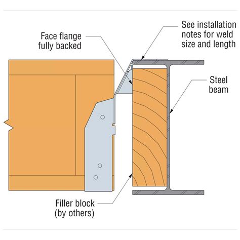 Simpson Strong Tie Dght36216 Top Flange Fire Wall Hanger For 3 12