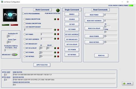 Labview And Default Parameter Enquiry Of Industrial IoT Wireless Linear