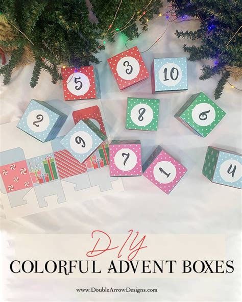 DIY Advent Calendar Boxes- That are Super Easy and Fun To Make ...