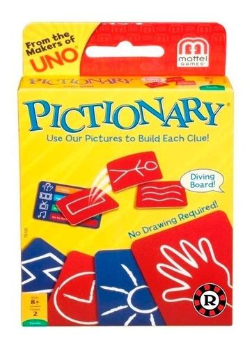 Pictionary Cartas Original Ruibal Mattel Oficial Antoniohobby