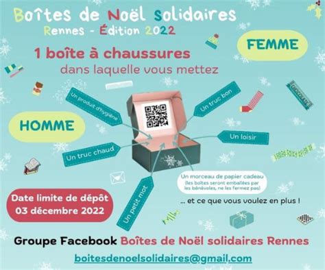 Les boîtes de noël solidaires pour aider les plus démunis Citédia Dev Eco