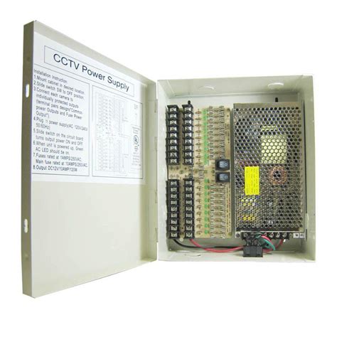 Port Cctv Power Supply Box Pb A D The Home Depot