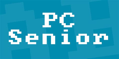 Download PC Senior font | fontsme.com