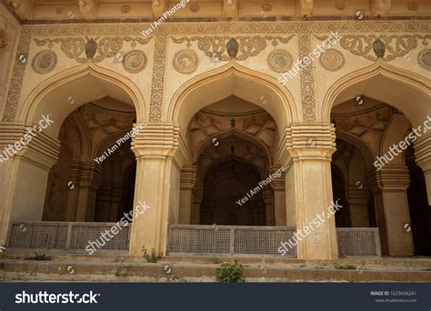 7 Tombs Masjid Front Side Architecture Stock Photo 1629606241