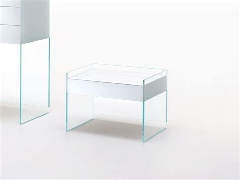 Float Bedside Table By Glas Italia