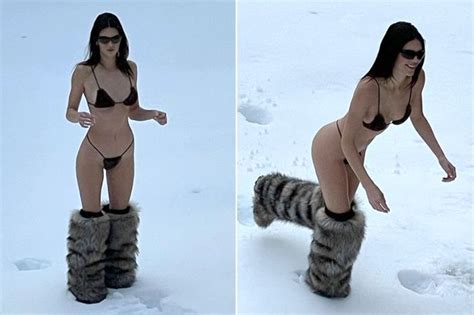 Kendall Jenner Sends Fans Wild As She Strips Completely Naked For Raunchy Photoshoot Daily Star