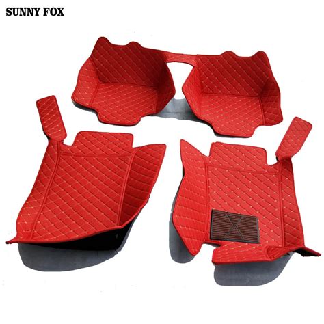 Sunny Fox Car Floor Mats For Infiniti G G25 G35 G35x G37 G37x Q40 Q50 Q60 5d Car Styling Rugs