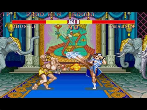 NS Ultra Street Fighter II Dhalsim Vs Chun Li YouTube