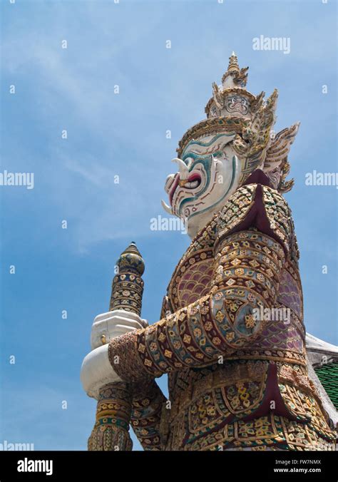 Statues of mythological giants Stock Photo - Alamy