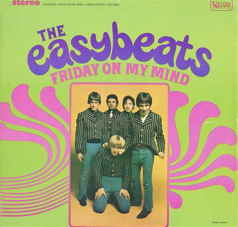 2. Easybeats. Friday on my mind | Album art, Swinging sixties, Album covers