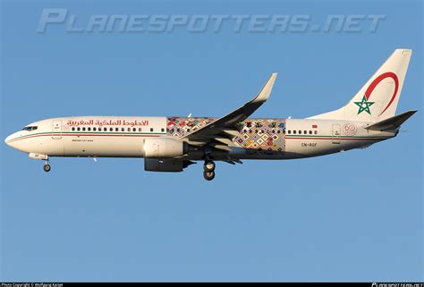 CN RGF Royal Air Maroc Boeing 737 86N WL Photo By Wolfgang Kaiser ID