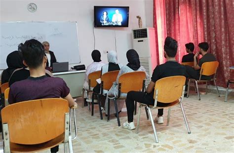 الإعلام يقيم ورشة عمل تدريبية عن صناعة المحتوى على نيوميدا كلية الاداب جامعة الكوفة