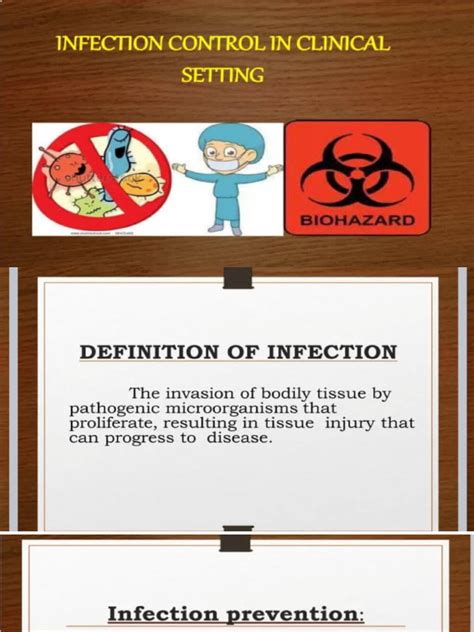 Infection Control in Hospital Settings | PDF