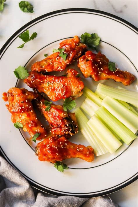 Baked Honey Sriracha Wings Recipe Keto Option What Great Grandma Ate