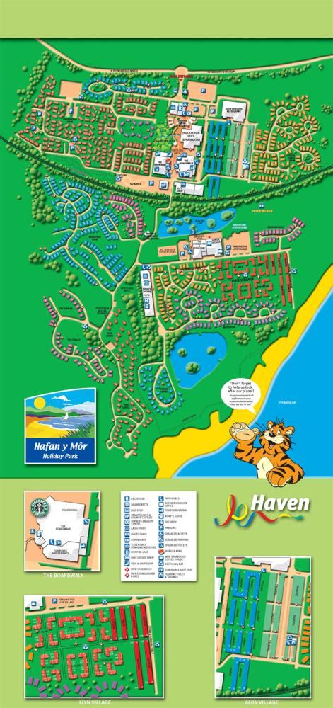 Pwllheli Map from 2008