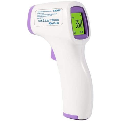 Kodyee Cf No Touch Infrared Forehead Thermometer Suitable For