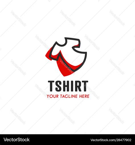 Tee tshirt maker logo with simple comfort comfy Vector Image