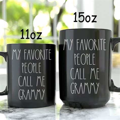 Rae Dunn Grammy Mug Etsy