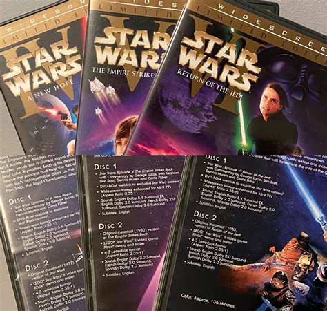 Star Wars Original Trilogy Unaltered Dvd Comic Cons Dates Lupon