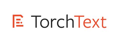 TorchText Logo — Torchtext 0.17.0 documentation