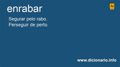 O Que Significa Enrabar - Significado de Enrabar