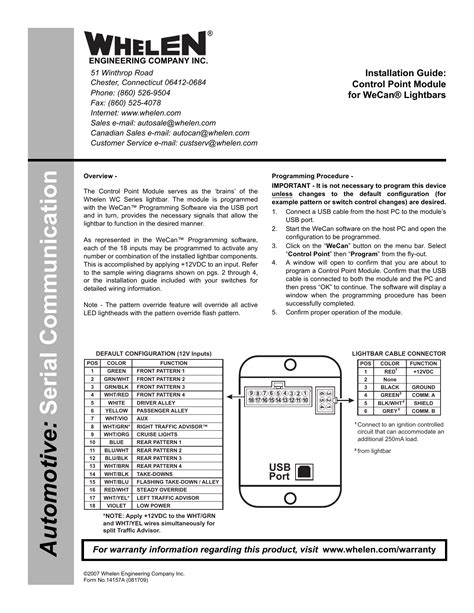 Whelen Led Light Bar Wiring Diagram at Stuart Witt blog