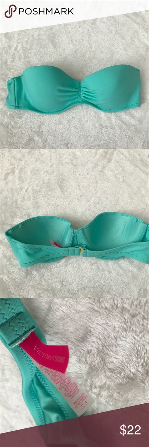 Victoria S Secret The Flirt Bandeau Bikini Top 32B Bikini Tops