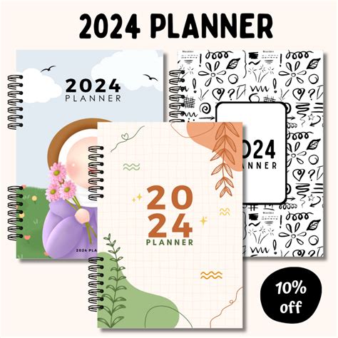 Ready stock 2024 PLANNER with 3 theme | Shopee Malaysia