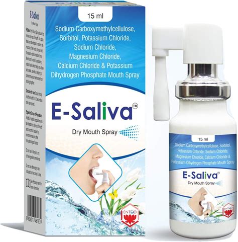 E Saliva Spray Bucal Seco Saliva Artificial Hidratación Oral Confort