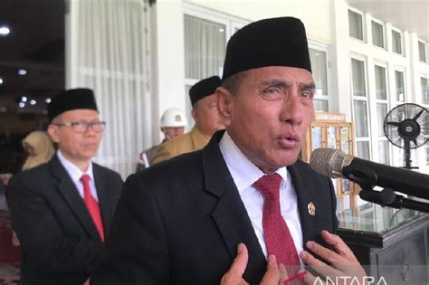 Gubernur Sumut Proyek Multiyears Rp2 7 Triliun Selesai Akhir 2023