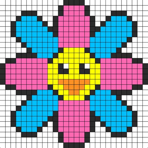 Perler Flower