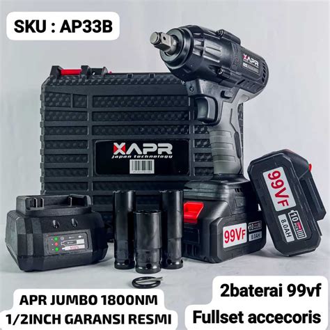 Jual Promosi Cod Impact Wrench Apr Japan Ap B Jumbo Baterai V