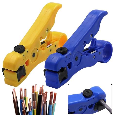 Automatic Cable Wire Stripper Electric Stripping Tools For Utp Stp Rg