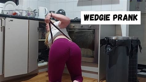 Thong Wedgie Prank 🤣 Youtube