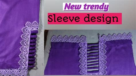 New Trendy Sleeve Design Sleeve Design Cutting And Stitching YouTube