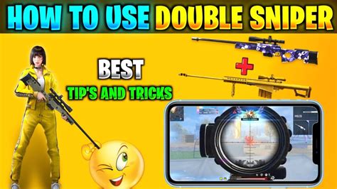 How To Use Double Sniper Tips In Telugu Awm In Scope Trick