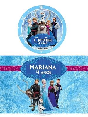 Frozen Uma Aventura Congelante Compre Produtos Personalizados No Elo