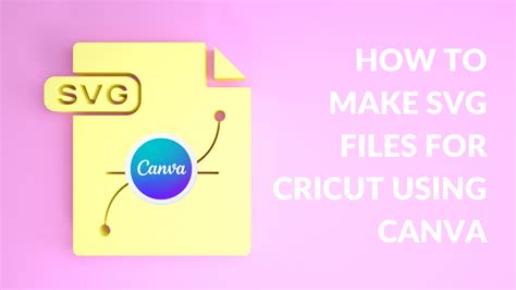 How To Make Svg Files For Cricut Using Canva Template Fonts