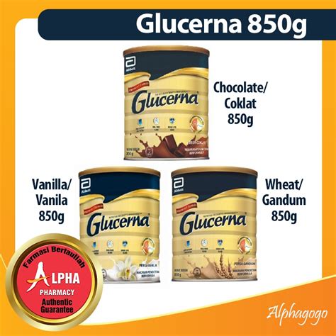 Glucerna Triple Care G Vanilla Wheat Chocolate Formulated For