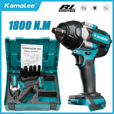 Kamolee DTW700 1800 N M Torque Brushless Electric Cordless Impact