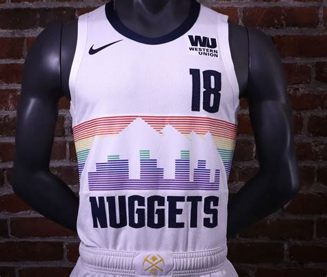 Denver Nuggets Uniforms : Nuggets Reveal New "Flatiron Red" Skyline ...