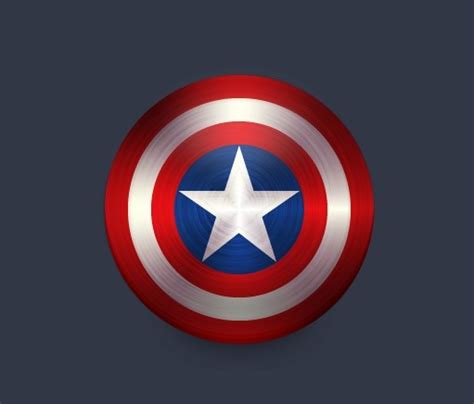 Free Captain America Shield Vector - TitanUI