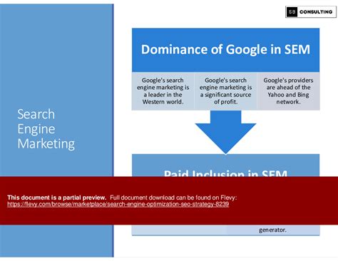 Ppt Search Engine Optimization Seo Strategy 135 Slide Ppt