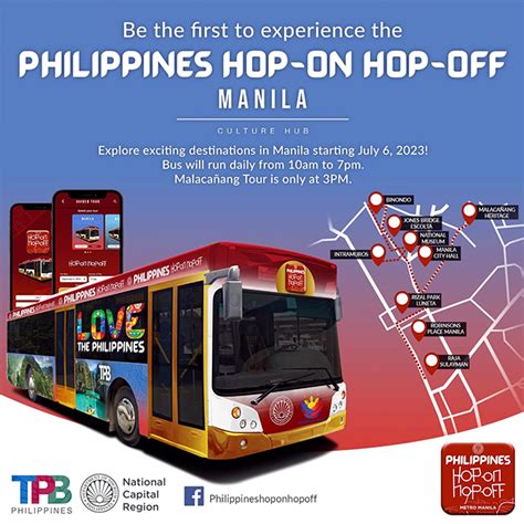 New Hop On Hop Off Bus Manila Routes And Rates