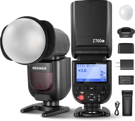 Amazon NEEWER Z760 C TTL Flash Speedlite Kit For Canon Cameras