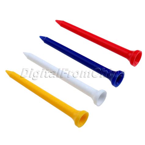 Pcs Mm Plastic Step Down Golf Tees Graduated Castle Tee Height