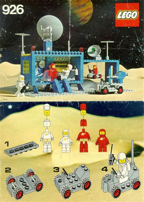 Old LEGO® Instructions | Lego instructions, Lego space station, Lego