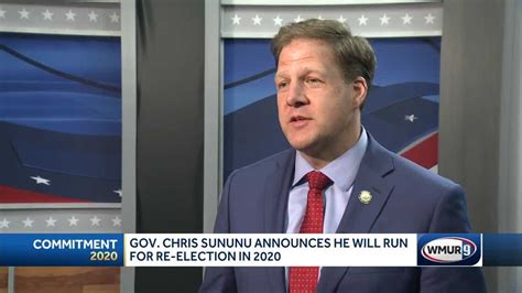 Sununu announces he will seek reelection in 2020