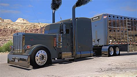 Jake Brake Thunder Peterbilt Pulling Wilson Livestock Ats