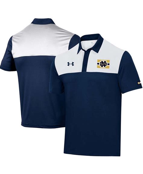 Under Armour Mens Navy And White Notre Dame Fighting Irish 2021